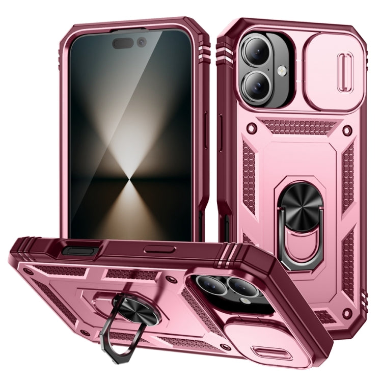 Sliding Camshield TPU + PC Phone Case with Holder