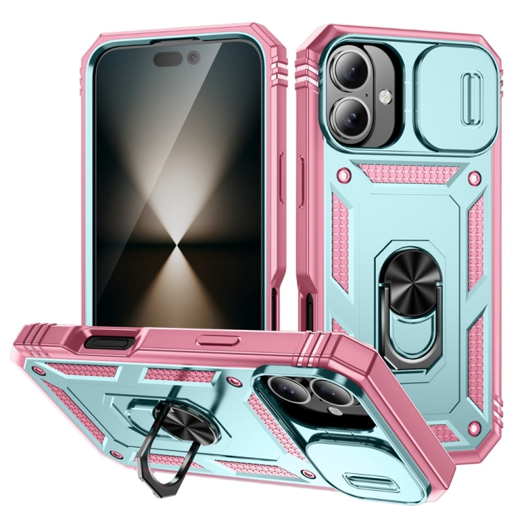 Sliding Camshield TPU + PC Phone Case with Holder