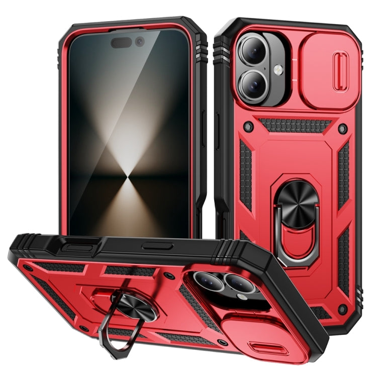 Sliding Camshield TPU + PC Phone Case with Holder