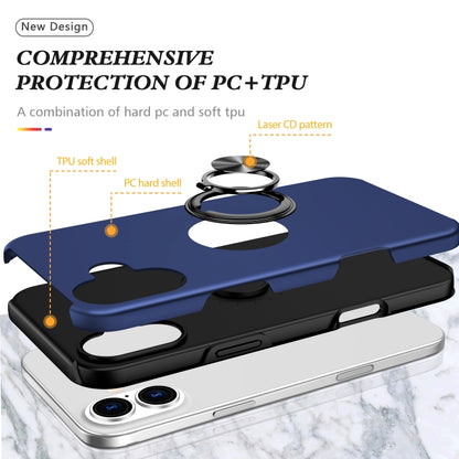 PC + TPU Magnetic Phone Case with Invisible Ring Holder