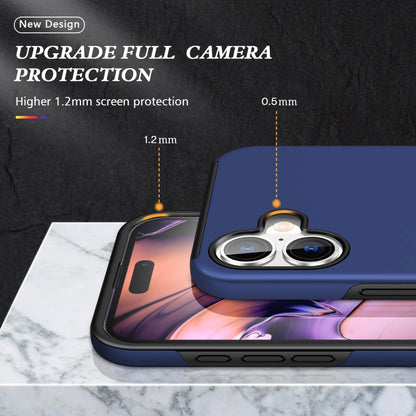 PC + TPU Magnetic Phone Case with Invisible Ring Holder