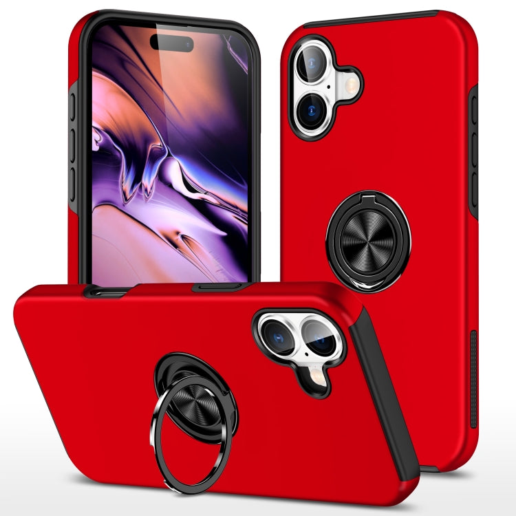 PC + TPU Magnetic Phone Case with Invisible Ring Holder