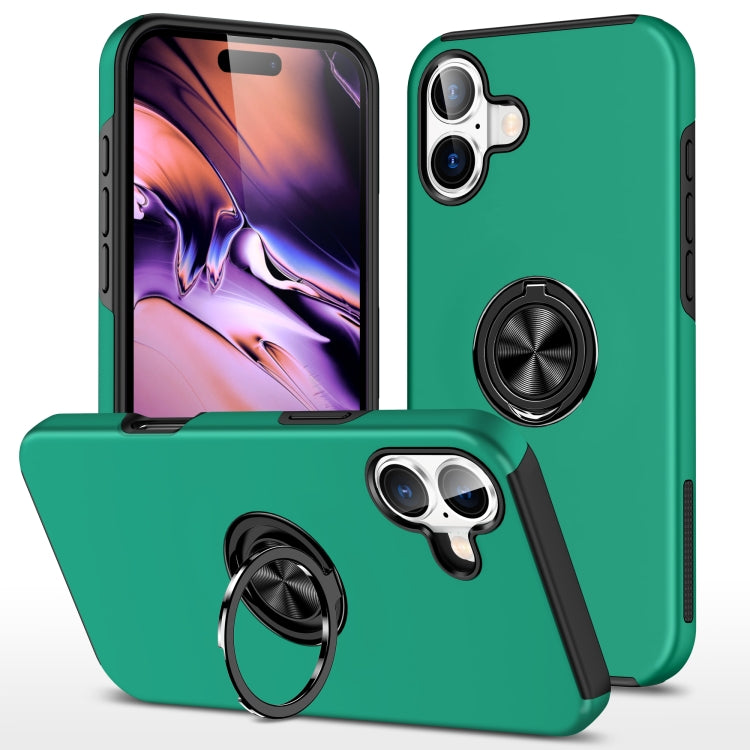 PC + TPU Magnetic Phone Case with Invisible Ring Holder