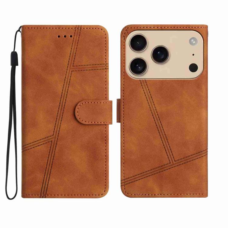 Skin-feel Stitching Leather Phone Case