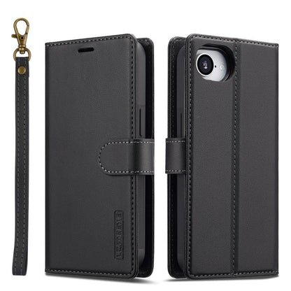 LC.IMEEKE L2 Series Detachable Magsafe PU Phone Case with Lanyard