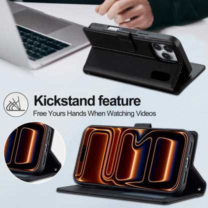 LC.IMEEKE L2 Series Detachable Magsafe PU Phone Case with Lanyard