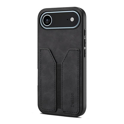 Denior D07 DV Elastic Card Slot PU Back Cover Phone Case