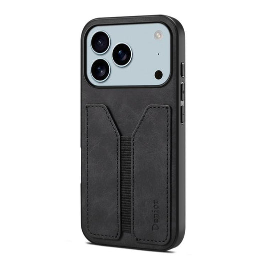 Denior D07 DV Elastic Card Slot PU Back Cover Phone Case