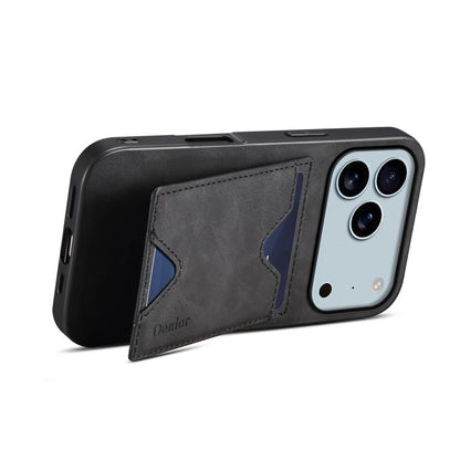 Denior D06 PU Back Cover Card Slot Holder Phone Case