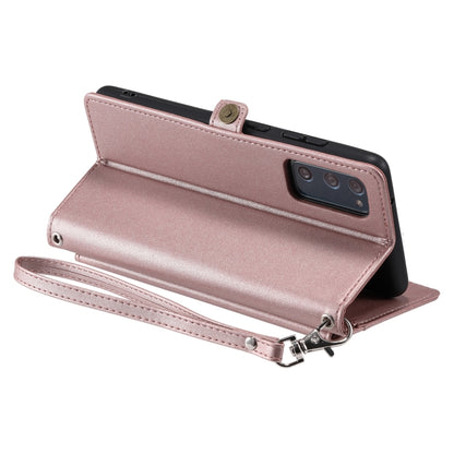 Wallet Multi-card Slot Leather Phone Case with Lanyard