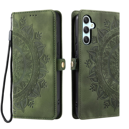 Skin Feel Totem Embossed Leather Phone Case