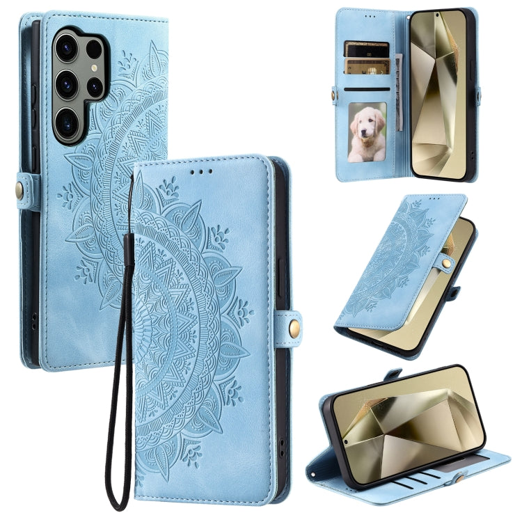 Skin Feel Totem Embossed Leather Phone Case