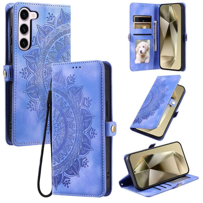 Skin Feel Totem Embossed Leather Phone Case