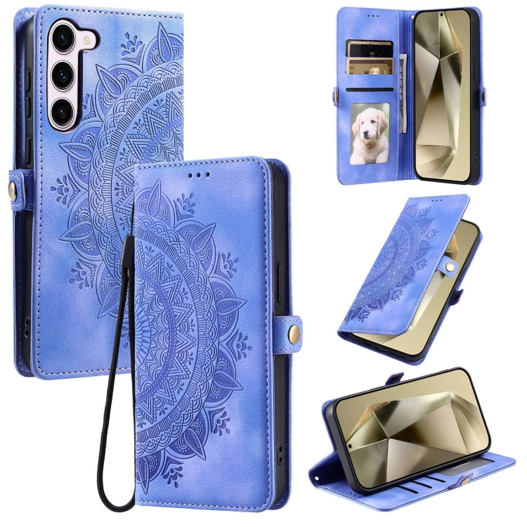 Skin Feel Totem Embossed Leather Phone Case