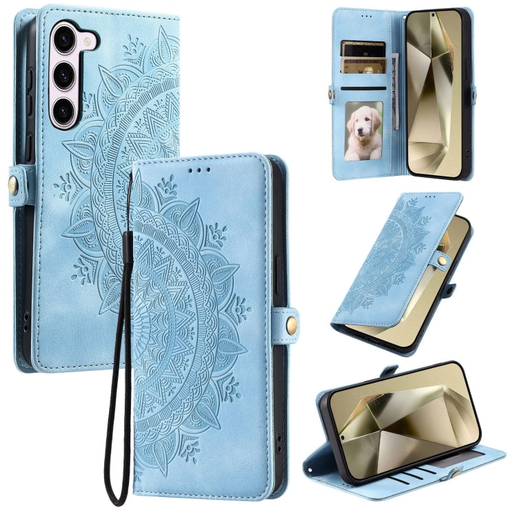 Skin Feel Totem Embossed Leather Phone Case