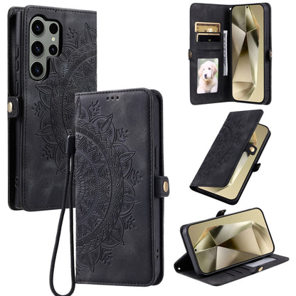 Skin Feel Totem Embossed Leather Phone Case