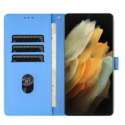 Cartoon Elephant Embossed Leather Phone Case