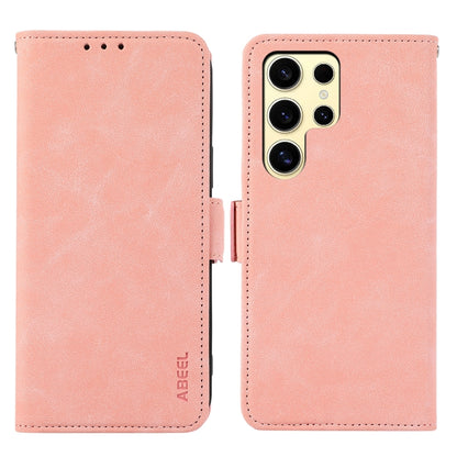 ABEEL Frosted Magnetic RFID Leather Phone Case