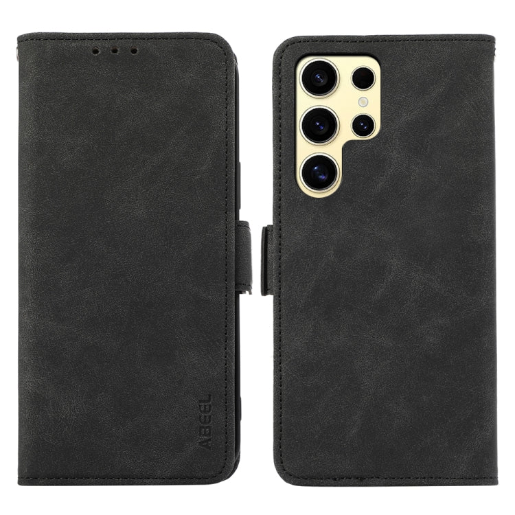 ABEEL Frosted Magnetic RFID Leather Phone Case
