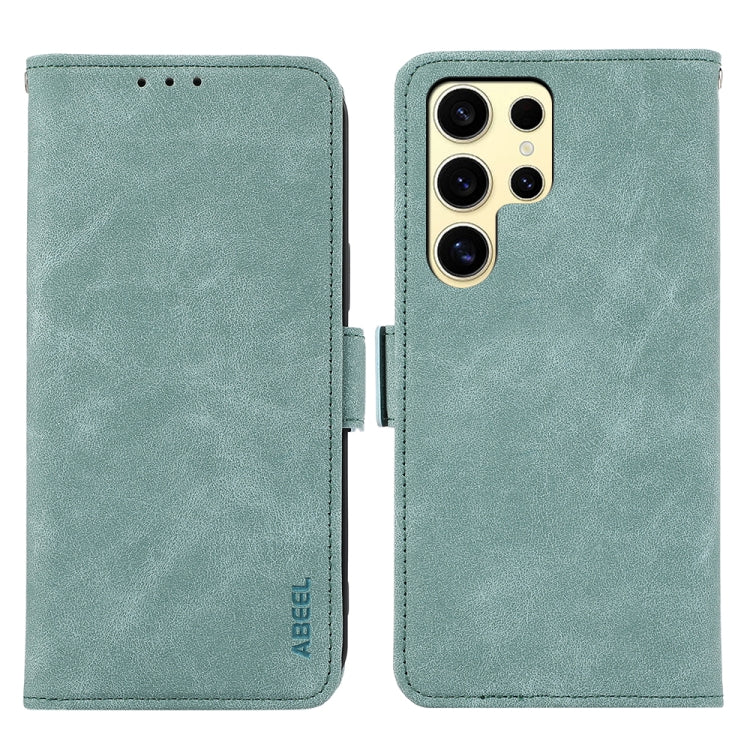ABEEL Frosted Magnetic RFID Leather Phone Case