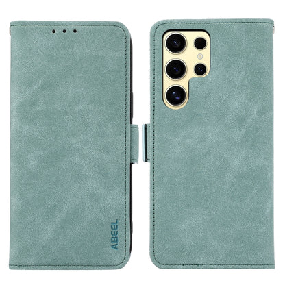 ABEEL Frosted Magnetic RFID Leather Phone Case