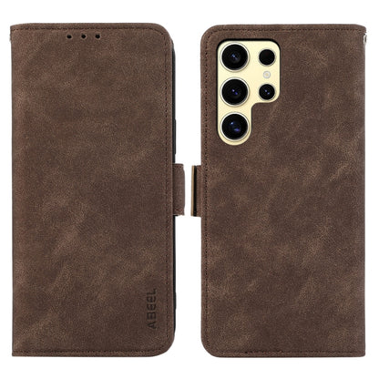 ABEEL Frosted Magnetic RFID Leather Phone Case