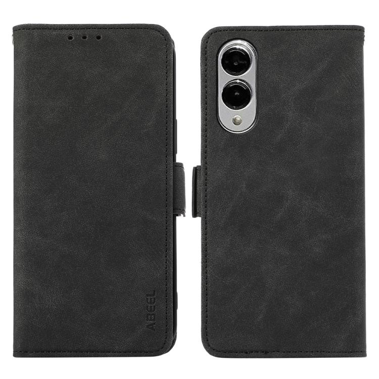ABEEL Frosted Magnetic RFID Leather Phone Case
