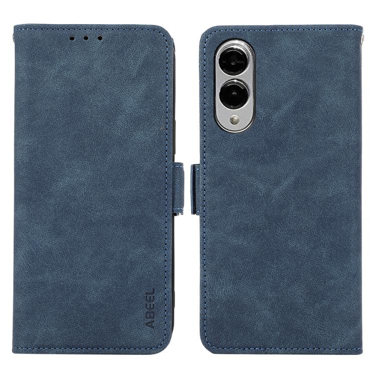 ABEEL Frosted Magnetic RFID Leather Phone Case