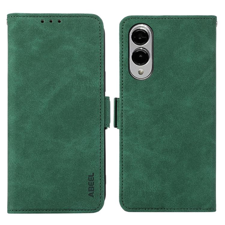 ABEEL Frosted Magnetic RFID Leather Phone Case