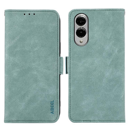 ABEEL Frosted Magnetic RFID Leather Phone Case