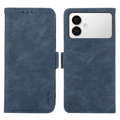 ABEEL Frosted Magnetic RFID Leather Phone Case