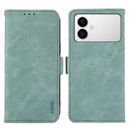ABEEL Frosted Magnetic RFID Leather Phone Case