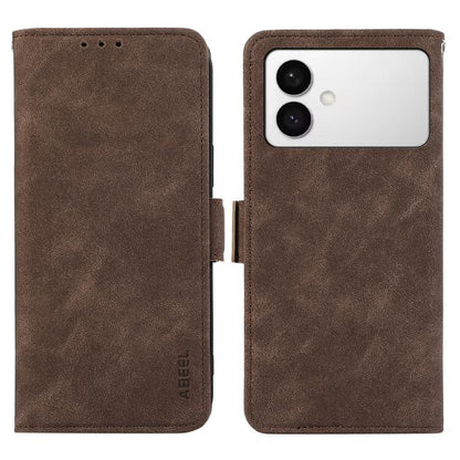 ABEEL Frosted Magnetic RFID Leather Phone Case