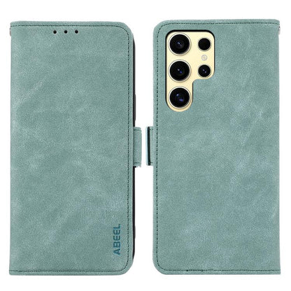 ABEEL Frosted Magnetic RFID Leather Phone Case