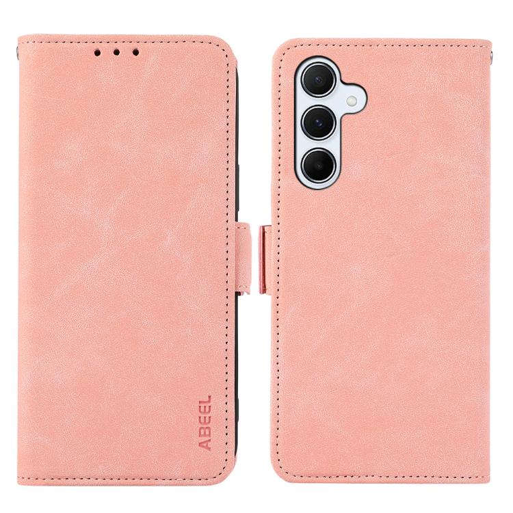 ABEEL Frosted Magnetic RFID Leather Phone Case