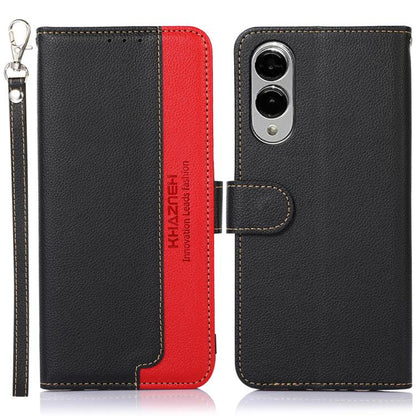 KHAZNEH Litchi Texture Leather RFID Phone Case