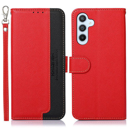 KHAZNEH Litchi Texture Leather RFID Phone Case