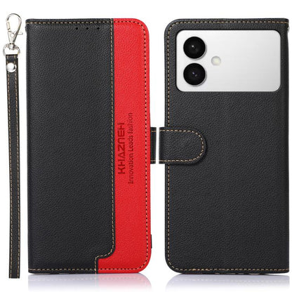 KHAZNEH Litchi Texture Leather RFID Phone Case