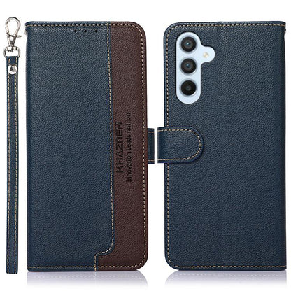 KHAZNEH Litchi Texture Leather RFID Phone Case