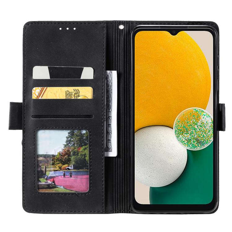 Retro Splicing Horizontal Flip Leather Phone Case
