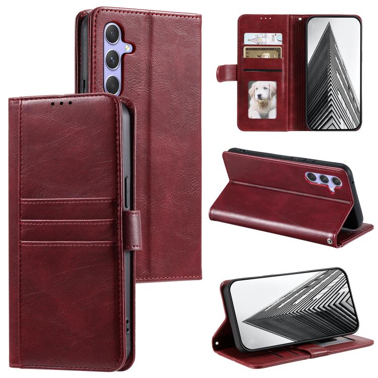 Simple 6-Card Wallet Leather Phone Case