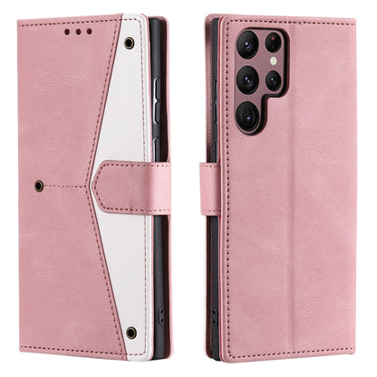 Nail Skin Feel Stitching Calf Texture Leather Phone Case