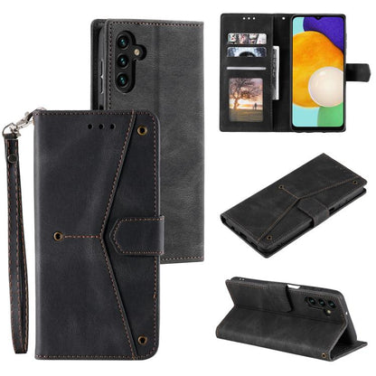 Nail Skin Feel Stitching Calf Texture Leather Phone Case