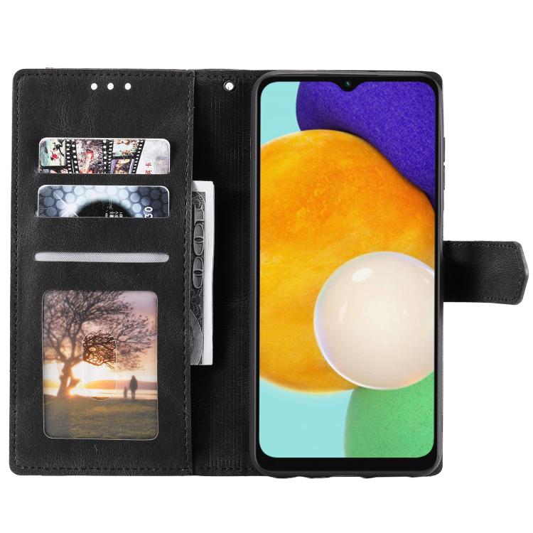 Nail Skin Feel Stitching Calf Texture Leather Phone Case