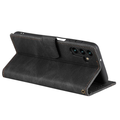 Nail Skin Feel Stitching Calf Texture Leather Phone Case