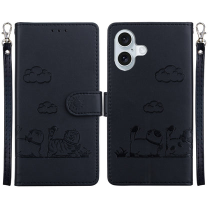 Cute Cats RFID Leather Phone Case