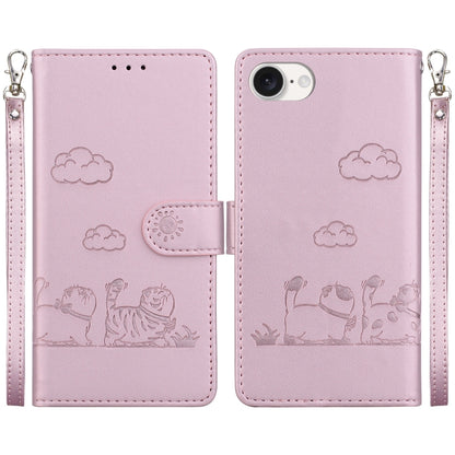Cute Cats RFID Leather Phone Case