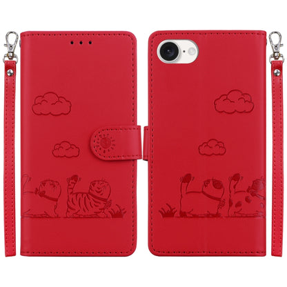 Cute Cats RFID Leather Phone Case