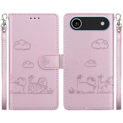 Cute Cats RFID Leather Phone Case