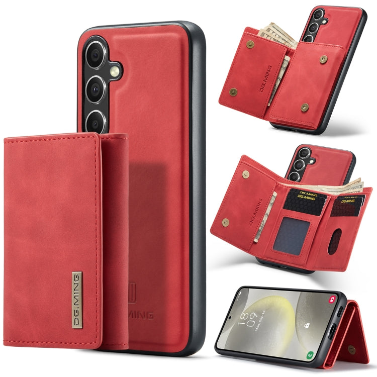 DG.MING M1 Series 3-Fold Multi Card Wallet + Magnetic Phone Case